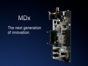Mdx Processor